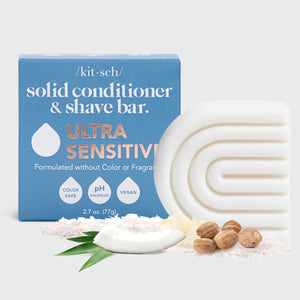 
                  
                    Load image into Gallery viewer, KITSCH - Ultra Sensitive Conditioner &amp;amp; Shave Bar Fragrance-Free
                  
                