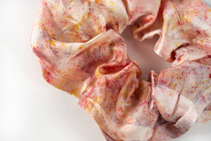 
                  
                    Load image into Gallery viewer, DYE KWEEN - Botanically Dyed Silk Scrunchie: Mulit/Artist Choice
                  
                