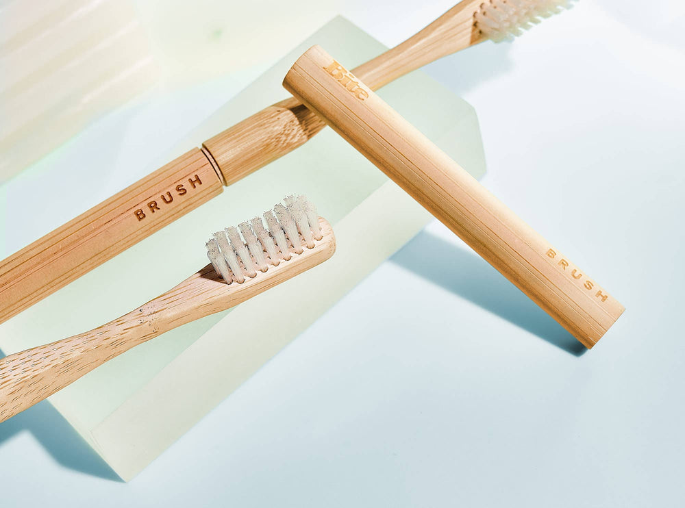 
                  
                    Load image into Gallery viewer, Compostable Bamboo Toothbrush
                  
                