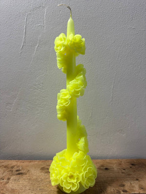 
                  
                    Load image into Gallery viewer, Floral Serpent Candle-  Neon
                  
                