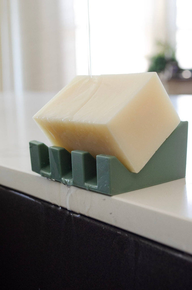 
                  
                    Load image into Gallery viewer, Silicone Draining Soap Dish: Sand
                  
                