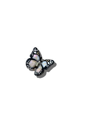
                  
                    Load image into Gallery viewer, Hand-painted Mini Monarch Claw Hair Clip | Eco-Friendly: Orange
                  
                