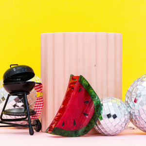 
                  
                    Load image into Gallery viewer, Midi Watermelon Hair Claw Clip
                  
                