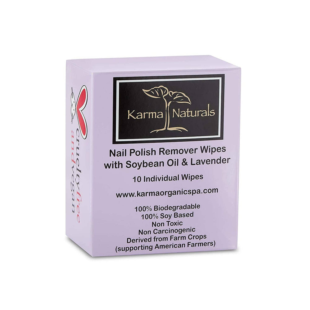 
                  
                    Load image into Gallery viewer, Lavender Nail Polish Remover Wipes
                  
                
