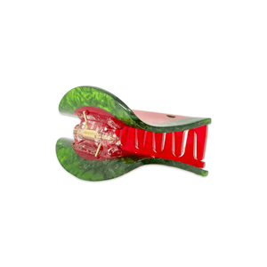 
                  
                    Load image into Gallery viewer, Midi Watermelon Hair Claw Clip
                  
                