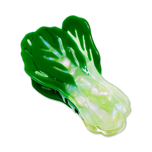 
                  
                    Load image into Gallery viewer, Large Bok Choy Hair Claw Clip
                  
                