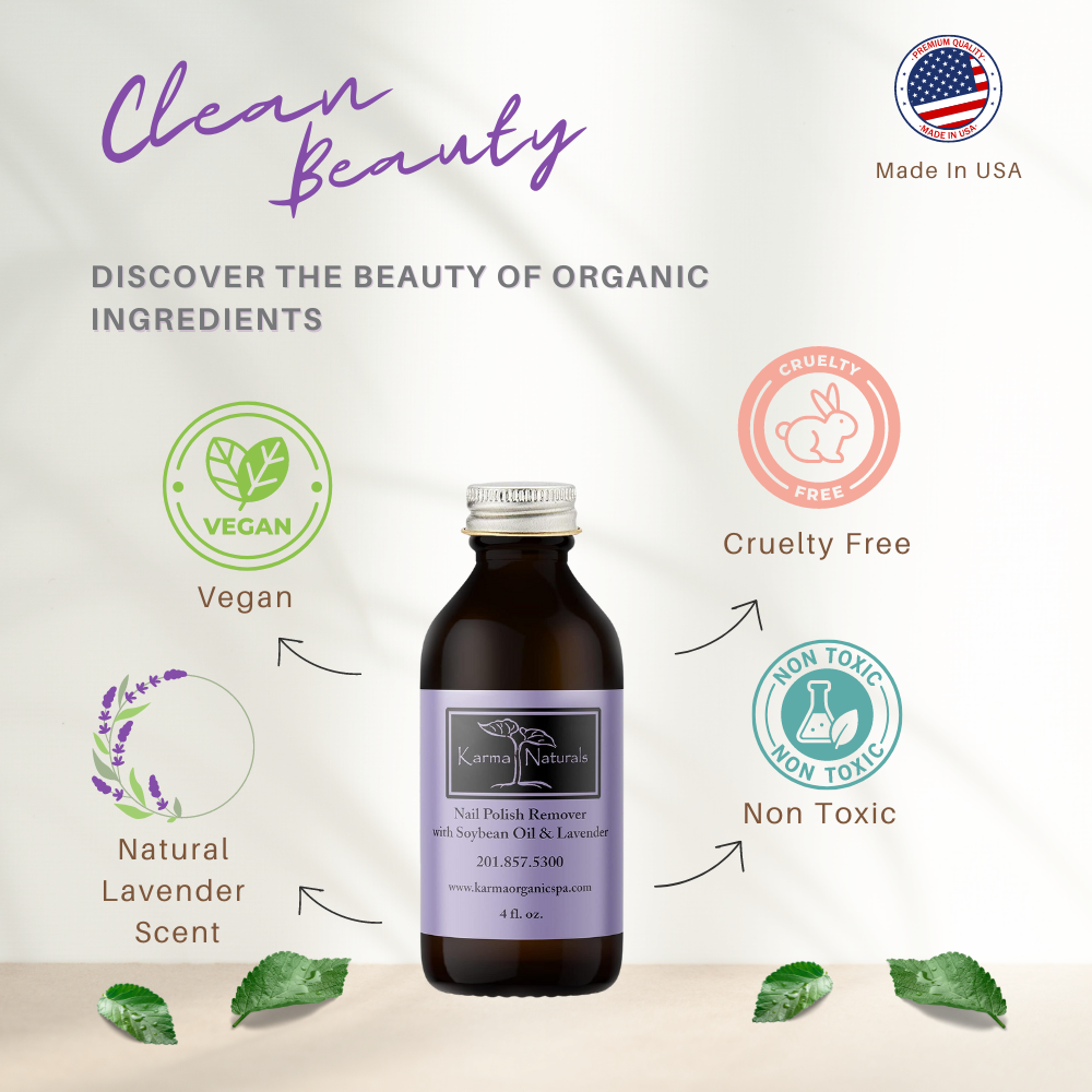 
                  
                    Load image into Gallery viewer, Karma Organic spa - Karma Naturals Nail Polish Remover with Soybean and Lavender Oil - 3 Pack  12 Fl oz
                  
                