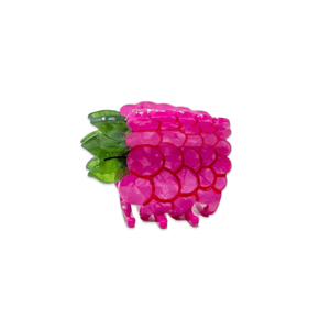 
                  
                    Load image into Gallery viewer, Mini Raspberry Hair Claw Clip
                  
                