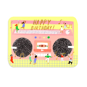 
                  
                    Load image into Gallery viewer, BOOM BOX - Shaped Birthday Card
                  
                