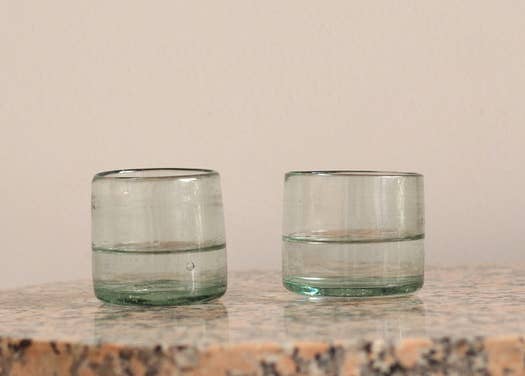 
                  
                    Load image into Gallery viewer, Clear Shot Mezcal Glasses Votives
                  
                