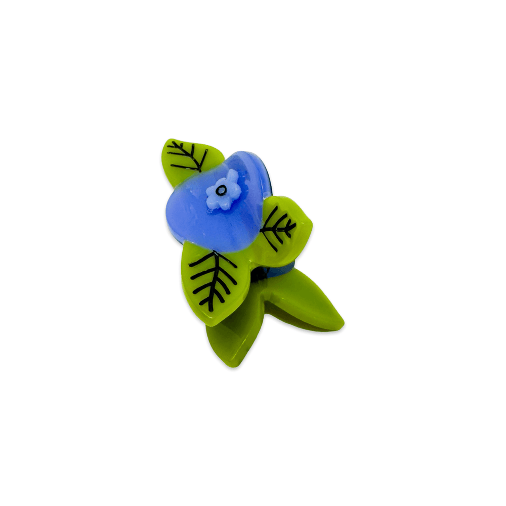 
                  
                    Load image into Gallery viewer, Mini Blueberry Hair Claw Clip
                  
                