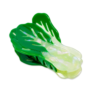 
                  
                    Load image into Gallery viewer, Large Bok Choy Hair Claw Clip
                  
                