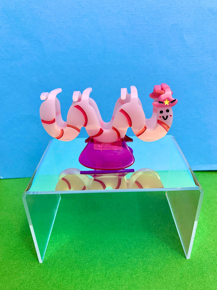 
                  
                    Load image into Gallery viewer, Not Picasso - Cowboy Worm Hair Claw
                  
                