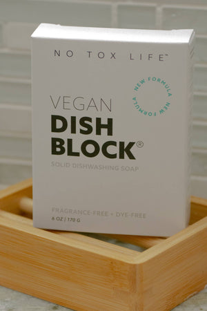 
                  
                    Load image into Gallery viewer, No Tox Life - DISH BLOCK® solid dish soap  6 oz | 170 g - No Tox Life
                  
                