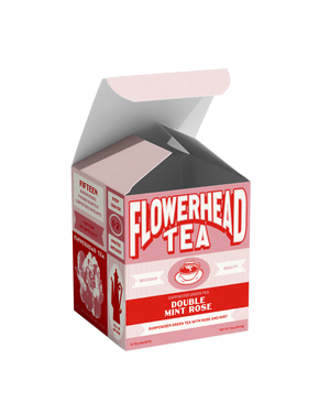 
                  
                    Load image into Gallery viewer, Flowerhead Tea - Double Mint Rose Tea Bags
                  
                