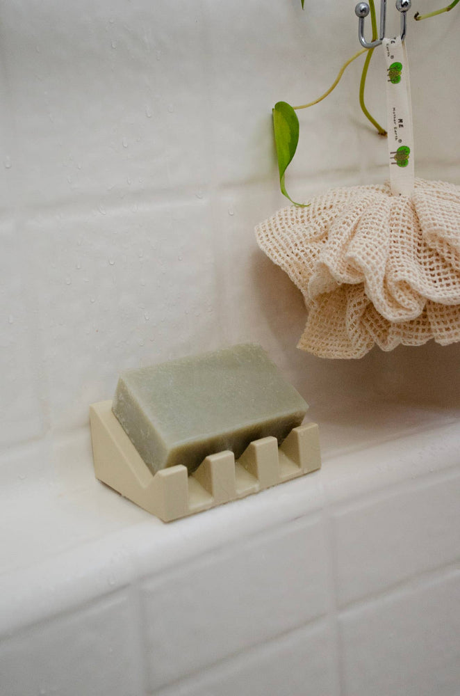 
                  
                    Load image into Gallery viewer, Silicone Draining Soap Dish: Sand
                  
                