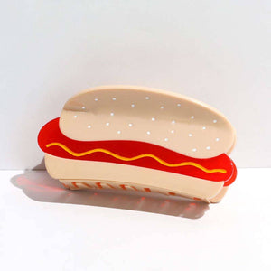 
                  
                    Load image into Gallery viewer, Jenny Lemons - Hot Dog Hair Claw
                  
                