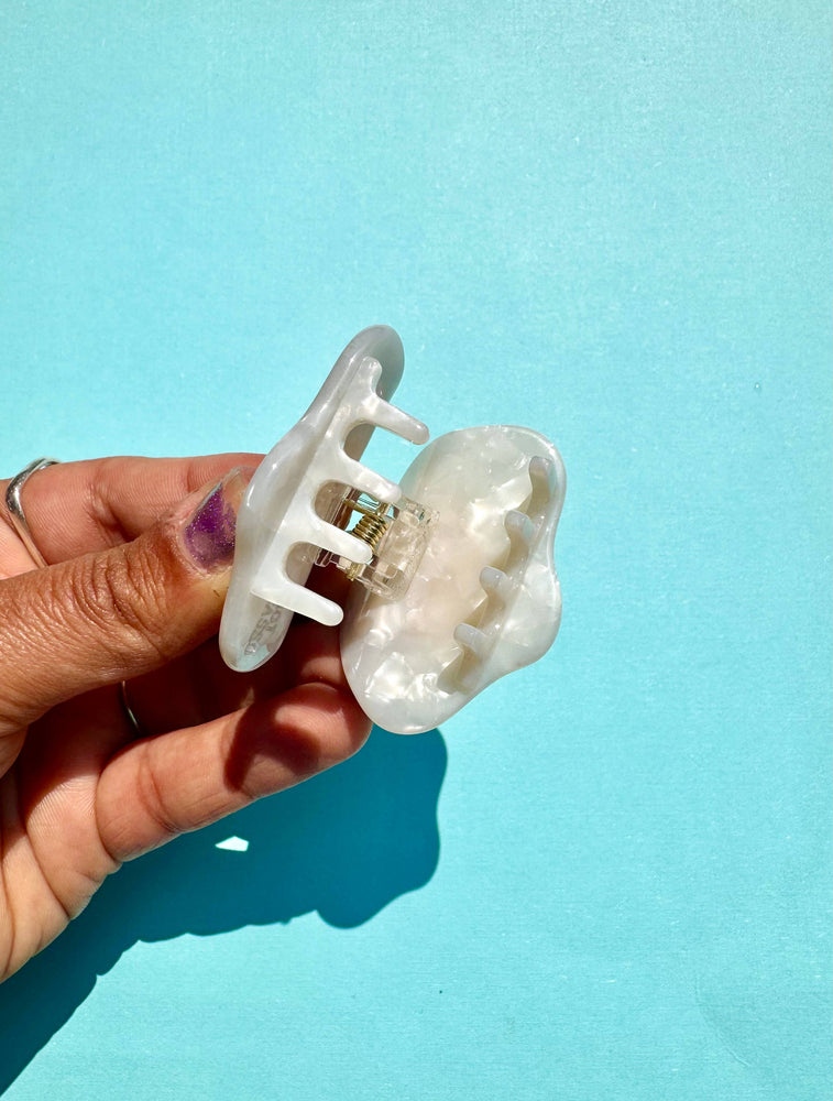 
                  
                    Load image into Gallery viewer, Not Picasso - Sunny-Side Up Mini Hair Claw
                  
                