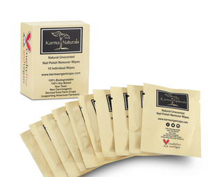 
                  
                    Load image into Gallery viewer, Karma Organic spa - Unscented Nail Polish Remover Wipes
                  
                