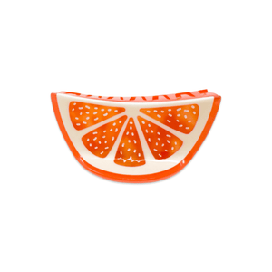 
                  
                    Load image into Gallery viewer, Midi Grapefruit Slice Hair Claw Clip
                  
                