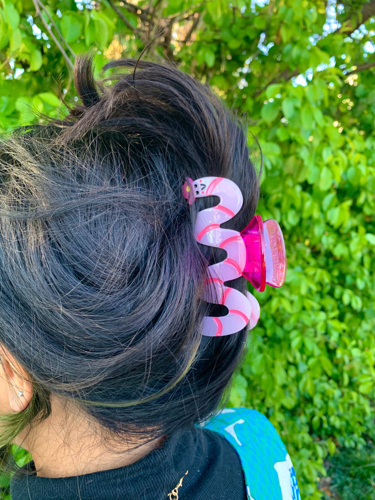 
                  
                    Load image into Gallery viewer, Not Picasso - Cowboy Worm Hair Claw
                  
                