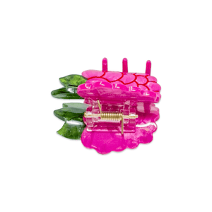 
                  
                    Load image into Gallery viewer, Mini Raspberry Hair Claw Clip
                  
                