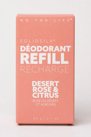
                  
                    Load image into Gallery viewer, No Tox Life - SOLIDSILK® Deodorant Refill Capsule (Desert Rose + Citrus) - No Tox Life
                  
                