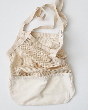 
                  
                    Load image into Gallery viewer, Mira! Modern market tote: Natural
                  
                