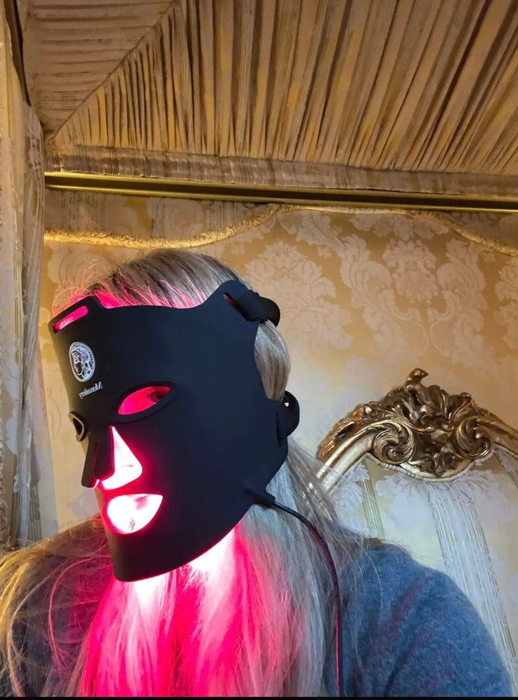 
                  
                    Load image into Gallery viewer, THE DEEP RED LED MASK
                  
                