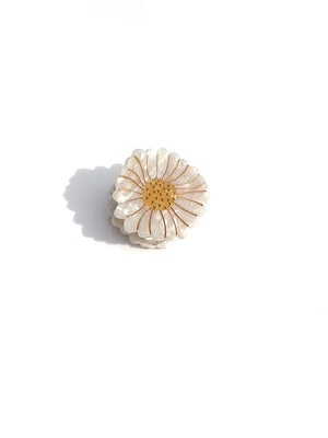 
                  
                    Load image into Gallery viewer, Hand-painted Mini Daisy Claw Hair Clip | Eco-Friendly
                  
                