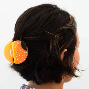 
                  
                    Load image into Gallery viewer, Jenny Lemons - Midi Orange Hair Claw Clip
                  
                