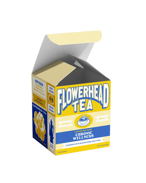 
                  
                    Load image into Gallery viewer, Flowerhead Tea - Chronic Wellness Tea Bags
                  
                