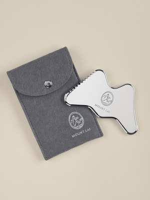 
                  
                    Load image into Gallery viewer, Mount Lai - The Vitality Qi Stainless Steel Gua Sha Contour Tool
                  
                
