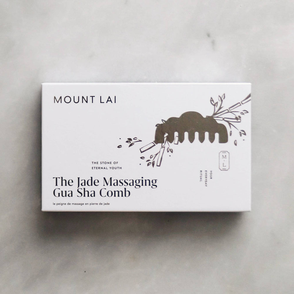 
                  
                    Load image into Gallery viewer, The Jade Massaging Gua Sha Comb
                  
                