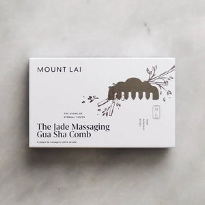 
                  
                    Load image into Gallery viewer, The Jade Massaging Gua Sha Comb
                  
                