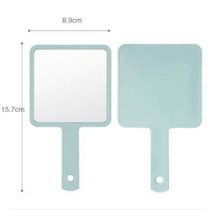 
                  
                    Load image into Gallery viewer, ACCITY - Square Handheld DIY Makeup Mirror_CWMM0904: COFFEE / (OS) 3
                  
                