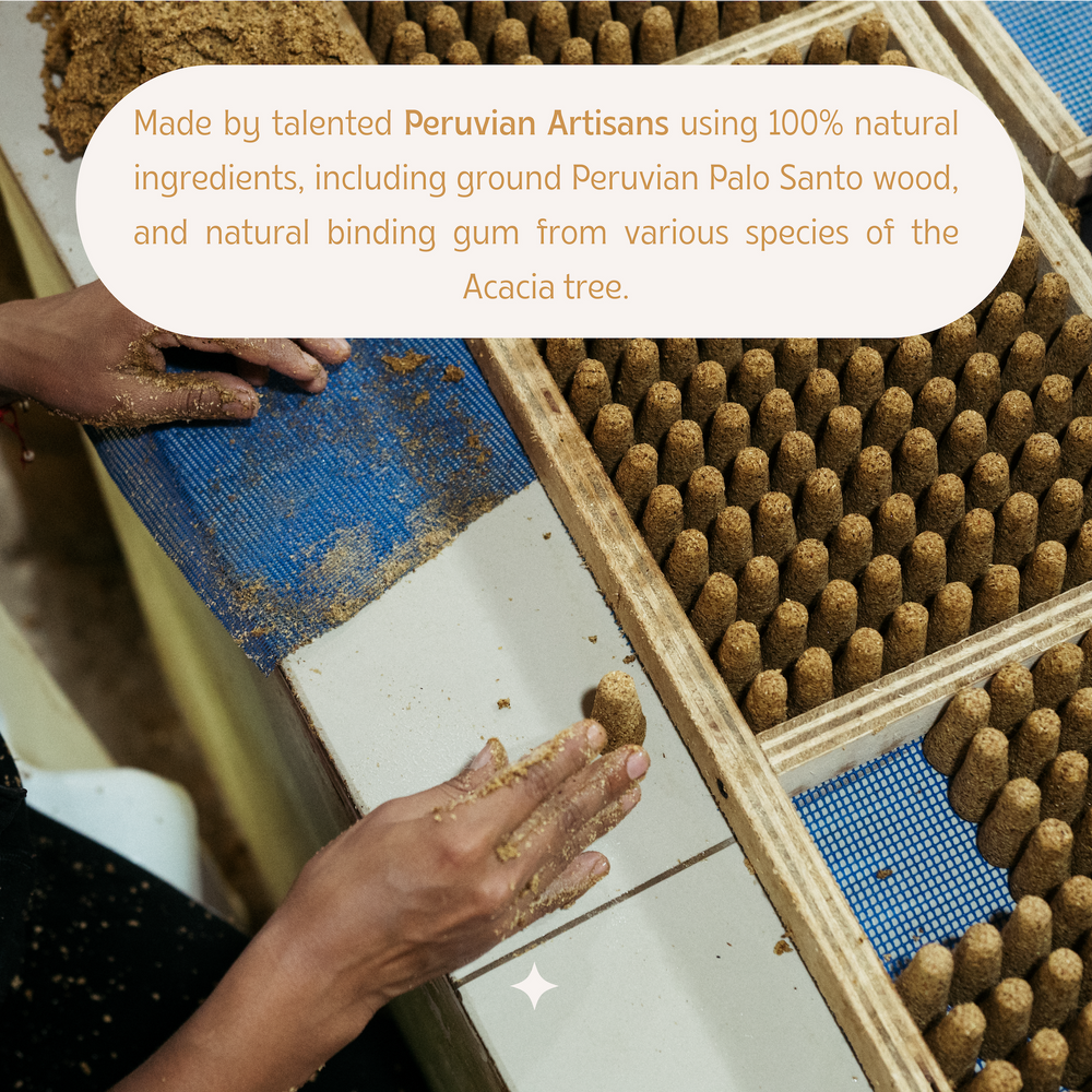 
                  
                    Load image into Gallery viewer, Premium Palo Santo  Incense Cones
                  
                