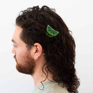 
                  
                    Load image into Gallery viewer, Jenny Lemons - Mini Lime Slice Hair Claw Clip
                  
                