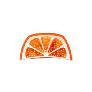 
                  
                    Load image into Gallery viewer, Midi Grapefruit Slice Hair Claw Clip
                  
                