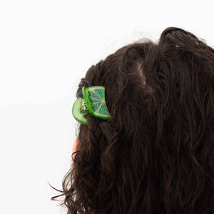 
                  
                    Load image into Gallery viewer, Jenny Lemons - Mini Lime Slice Hair Claw Clip
                  
                