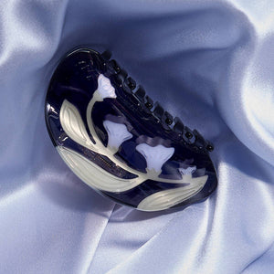 
                  
                    Load image into Gallery viewer, Moonflower Vine Women&amp;#39;s Acetate Hair Claw Accessory
                  
                