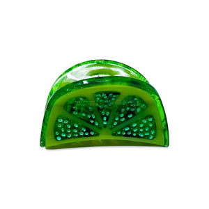 
                  
                    Load image into Gallery viewer, Jenny Lemons - Mini Lime Slice Hair Claw Clip
                  
                