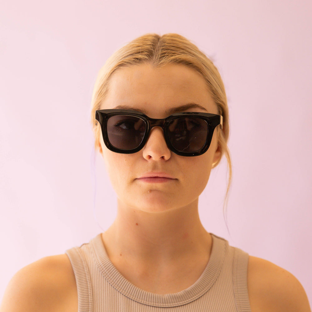 
                  
                    Load image into Gallery viewer, Charlie Sunglasses|| Black
                  
                