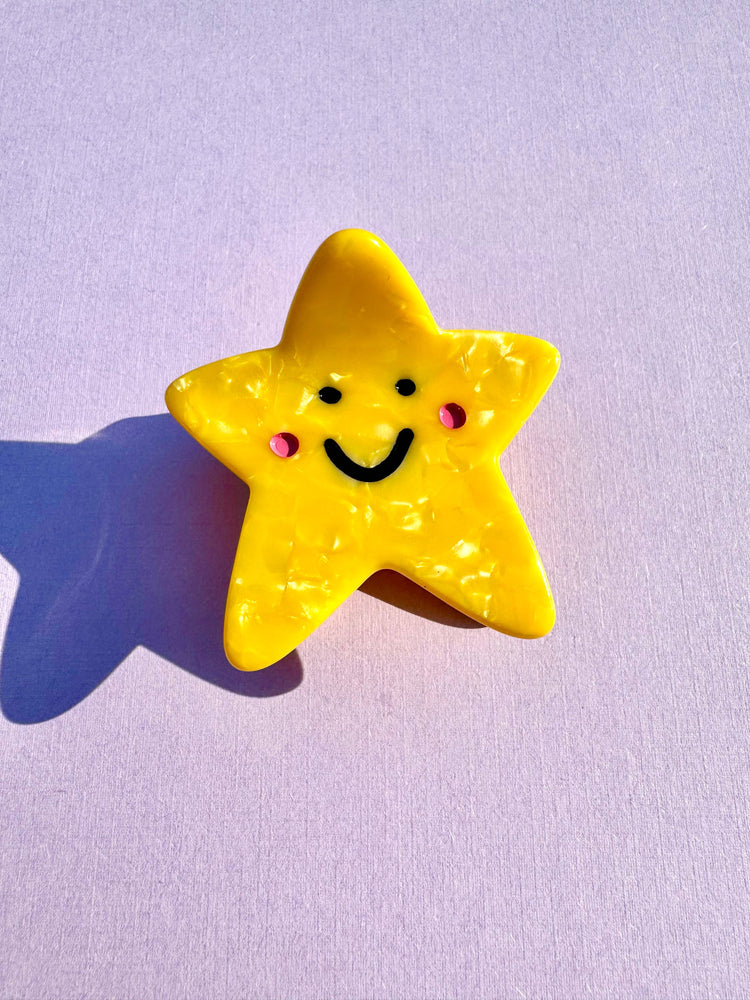 
                  
                    Load image into Gallery viewer, Not Picasso - Baby Star Hair Claw
                  
                