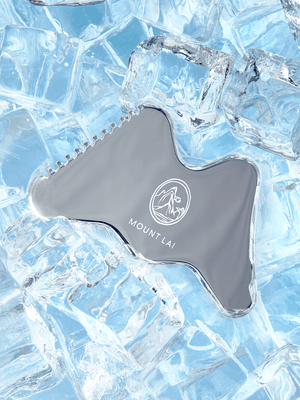 
                  
                    Load image into Gallery viewer, Mount Lai - The Vitality Qi Stainless Steel Gua Sha Contour Tool
                  
                