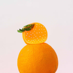 
                  
                    Load image into Gallery viewer, Jenny Lemons - Midi Orange Hair Claw Clip
                  
                