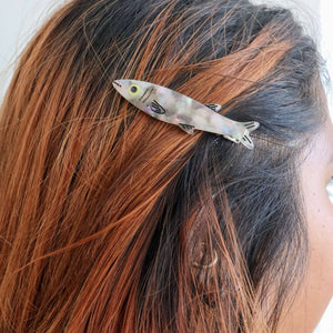 
                  
                    Load image into Gallery viewer, Sardine Alligator Hair Clip Set
                  
                