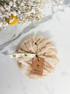 
                  
                    Load image into Gallery viewer, Reusable Cotton Shower Pouf
                  
                