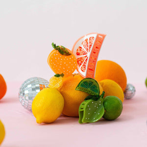 
                  
                    Load image into Gallery viewer, Jenny Lemons - Midi Orange Hair Claw Clip
                  
                