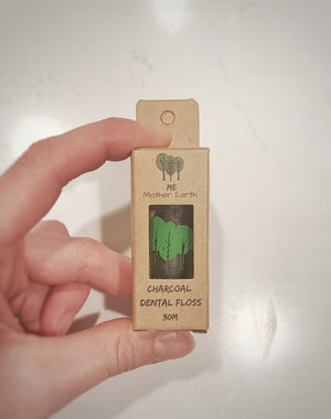 
                  
                    Load image into Gallery viewer, VEGAN Biodegradable Charcoal Dental Floss- Single
                  
                